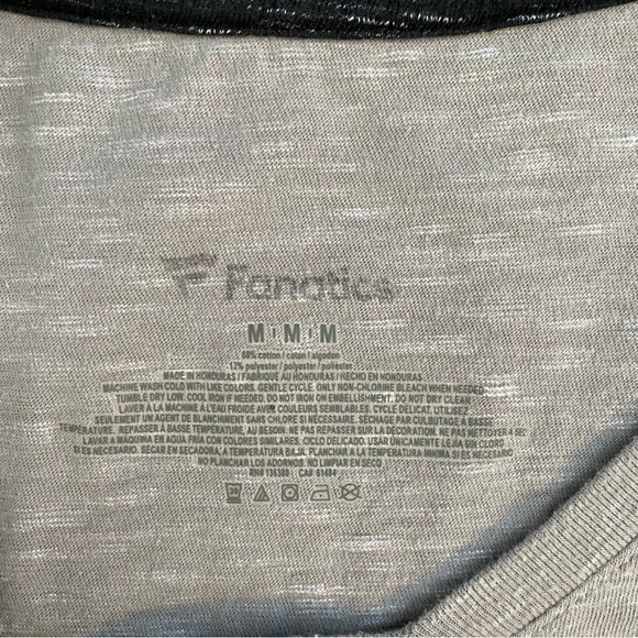 MLB Washington Nationals T-Shirt Womens M Gray Sleeve World Series 2019 Fanatics - Picture 6 of 6